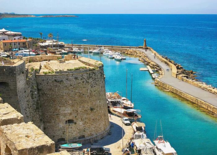Famous Kyrenia Castle, North Cyprus
